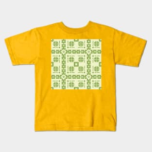 Mediterranean Tile Pattern Kids T-Shirt